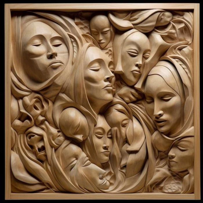 نموذج ثلاثي الأبعاد لآلة CNC 3D Art 